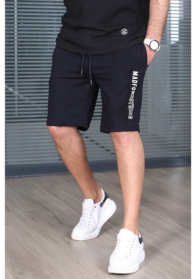 Madmext Madmext Lacivert Kapri Şort 5403-lacivert Lacivert
