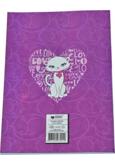 Karton Kapaklı 40 Yp. Çizgili A5 Defter