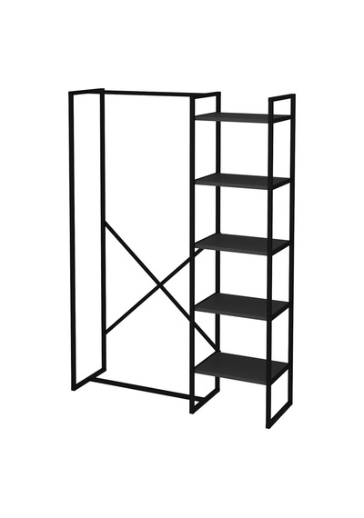5 Raflı Metal Gardırop Metal Portmanto Açık Gardırop Elbise Dolabı Metal Askılık Vestiyer Loftix Antrasit 5 Raflı Metal Gardırop Metal Portmanto Açık Gardırop Elbise Dolabı Metal Askılık Vestiyer Loftix Antrasit
