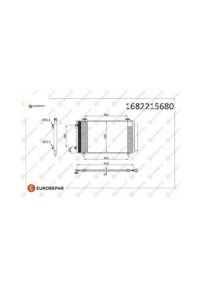 Erp Klima Radyatörü Toyota Corolla E12 Eurorepar 1682215680