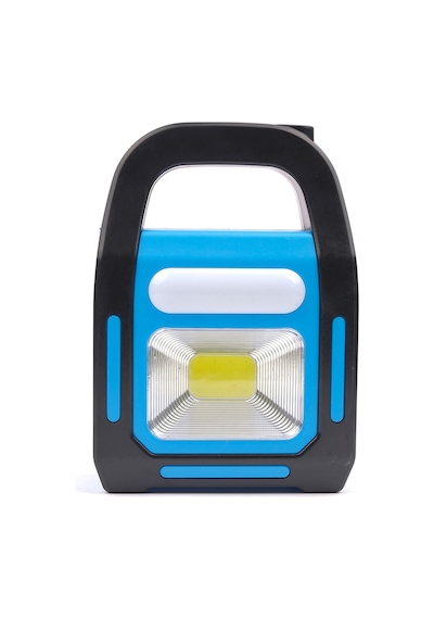 Hb-9707a-1 3 Kademeli Usb Çıkışlı Şarjlı Mavi Solar Lamba