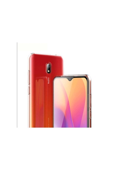 Noktaks - Xiaomi Redmi 8a Uyumlu - Kılıf Şeffaf Soft Slim Fitt Süper Silikon Kapak - Şeffaf