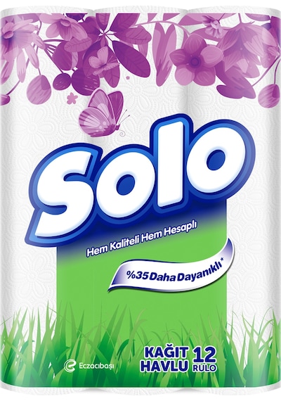 3 Adet Solo Ultra Kağıt Havlu 12'li