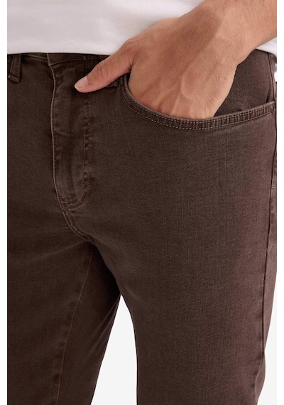 Defacto Slim Tapered Fit Dar Kalıp Normal Bel Daralan Paça Jean Pantolon F4046ax25wnbn539 Kahve-bn539 Defacto Slim Tapered Fit Dar Kalıp Normal Bel Daralan Paça Jean Pantolon F4046ax25wnbn539 Kahve-bn539