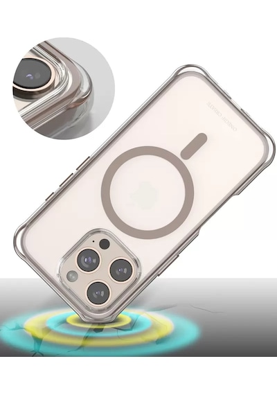 Onegif Apple İphone 16 Pro Hulk Magsafe Kapak - Beyaz