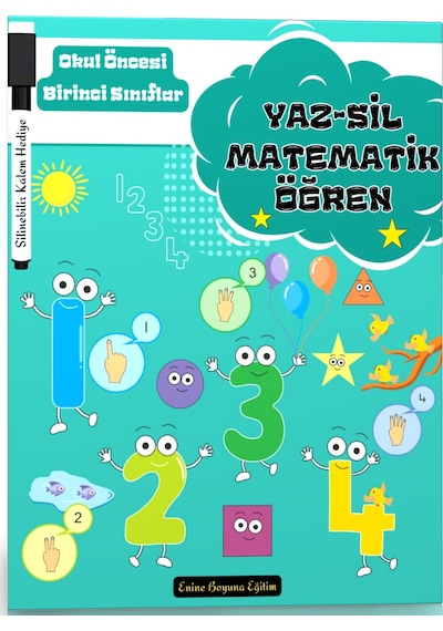 Okul Öncesi Ve Birinci Sınıflar Yaz-sil Matematik Öğren