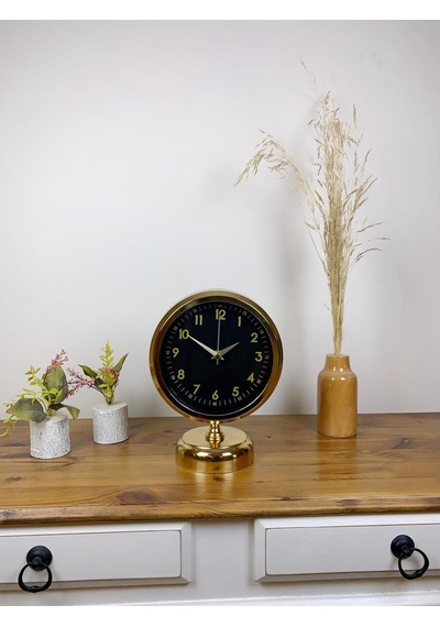 Gold Metal Tokyo Masa Saati 25 20 Cm Renkli