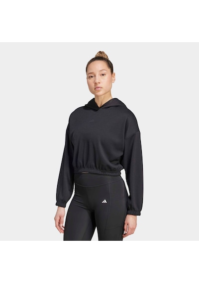 Adidas Puremotion Cover Up Kadın Siyah Sweatshirt Jm4485 Siyah