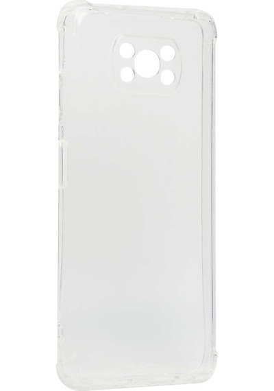 Goocamp Poco X3 Kılıf Kamera Korumalı Nitro Anti Shock Silikon - Renksiz Renksiz
