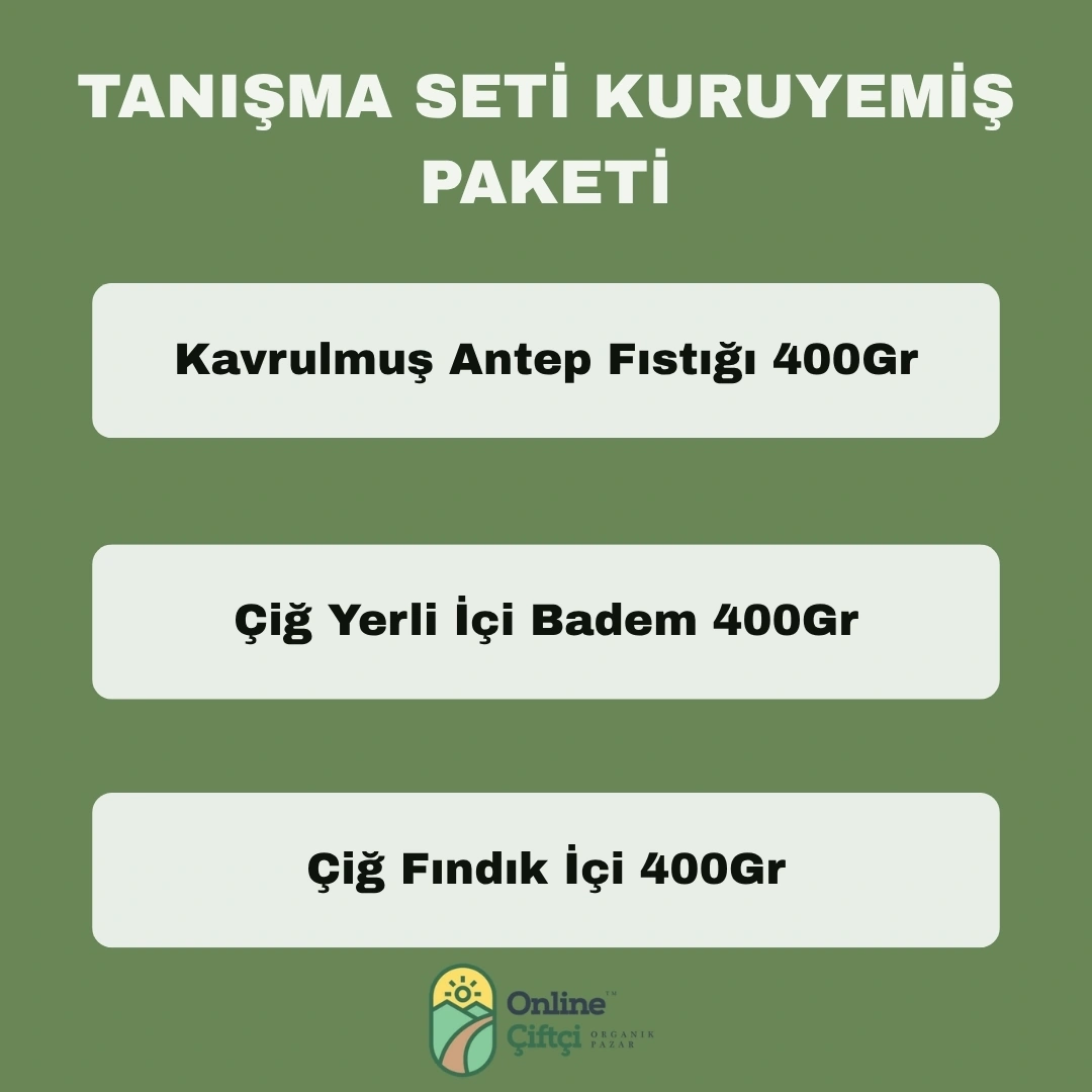 Online Çiftçi Tanışma Seti 3 x 400 G