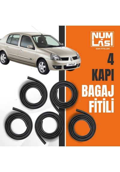 Renault Symbol 1.nesil 4 Kapı + Bagaj Fitili-a Kalite-numlas-nm7203