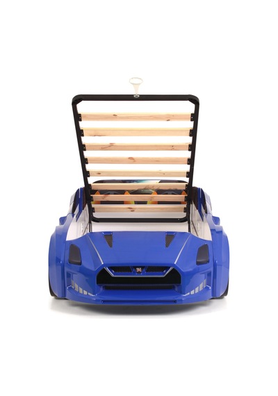 Mavi Arabalı Yatak Kapıları Açılan Gtr Full Ledli Kumandalı Ve Müzikli + Baza 90 190 Mavi Arabalı Yatak Kapıları Açılan Gtr Full Ledli Kumandalı Ve Müzikli + Baza 90 190