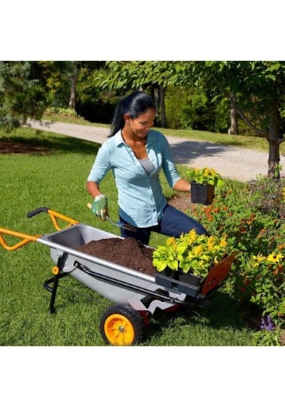 Worx Profesyonel Çok Amaçlı El Arabası - 100lt./136kg. Kapasite