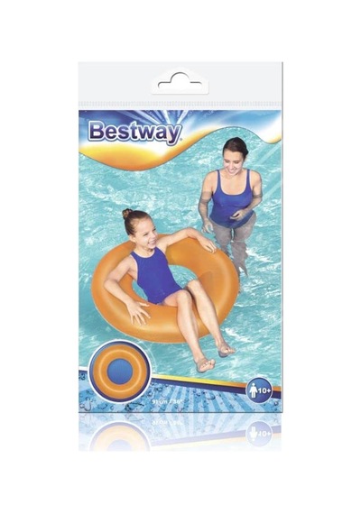 Bestway 36"/ 91cm Frosted Neon Swim Ring