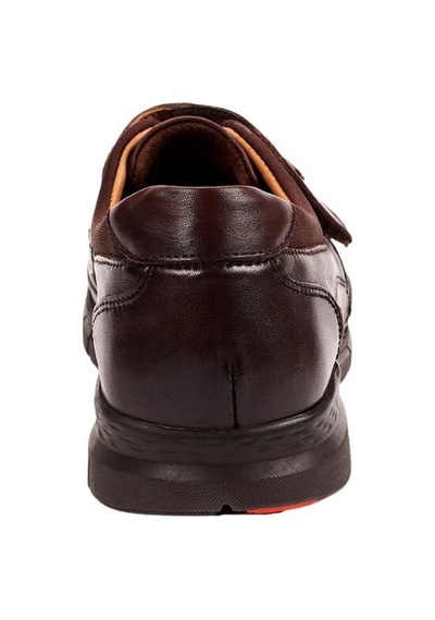 Forelli 29445-G Iris Kahve Kadın Comfort Deri Ayakkabı Çok Renkli