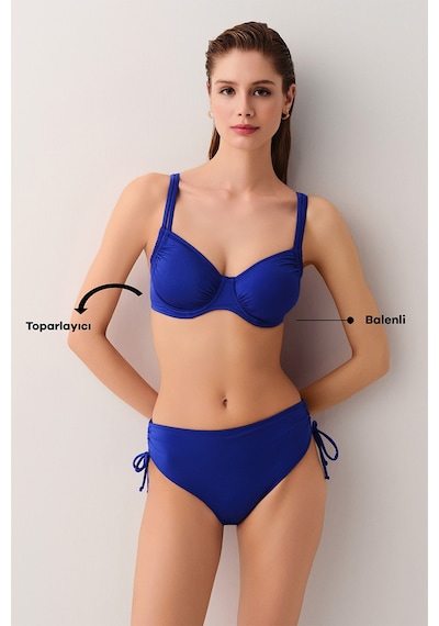 Suwen Balenli Körüklü Toparlayıcı Bikini Üst Sbn26940c982 Saks