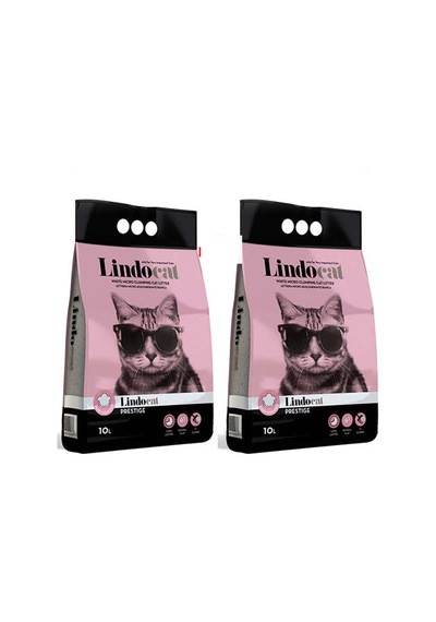 Lindo Cat Baby Powder İnce Taneli Kedi Kumu 10 LT X 2 ADET