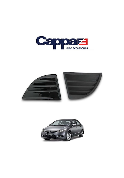 Cappafe Honda Civic 8 Kelebek Cam Rüzgarlığı 2 Parça 2006-2012 N11.53160
