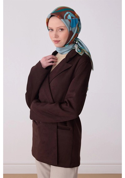 BELLİ Belli Twill İpek Eşarp 26ya4303d01 84 Çok Renkli