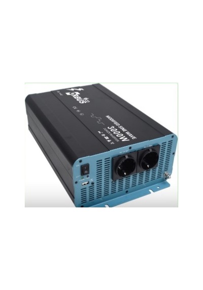Ayt Orbus Mse3000w 12 Volt 220 Volt Dönüştürücü İnverter Modified Sinüs 2 Prizli İnverter