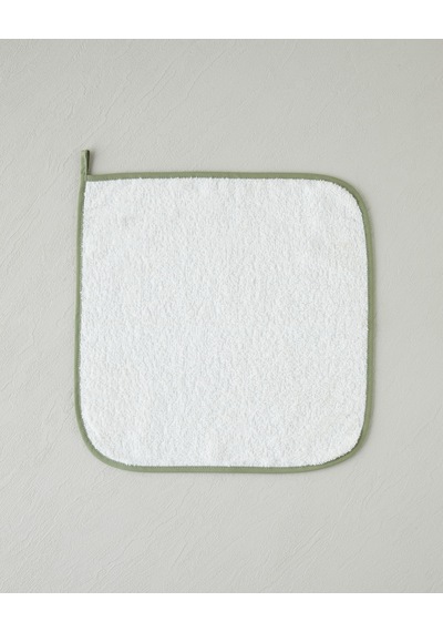 Cloud Touch Pamuk Polyester 2'li Kurulama Bezi 30x30 Cm Yeşil-krem