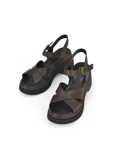 Ziya, Kadın Hakiki Deri Topuklu Sandalet 141992z61001 Kahve 141992z61001 300 Kahverengi Ziya, Kadın Hakiki Deri Topuklu Sandalet 141992z61001 Kahve 141992z61001 300 Kahverengi