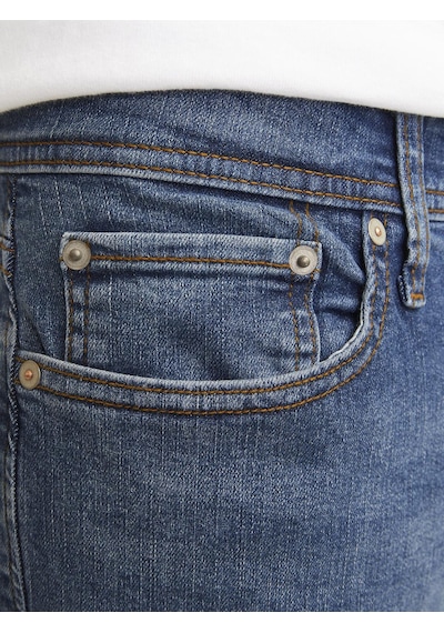 Jack & Jones Erkek Mike Original 223 Comfort Fit Jean Blue Denim