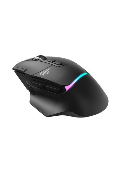 Havit Gamenote Ms967wb Tri-mode Rgb Kablosuz Gaming Mouse, 22.000 Dpı,2.4ghz ,bt 5.2, Paw3311 Sensör