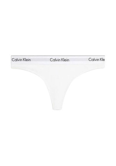 Calvin Klein Kadın Marka Logolu Elastik Bantlı Günlük Kullanıma Uygun Beyaz Külot 0000f3786e 100 Beyaz1