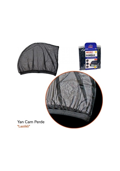 Carub Yan Cam Perde Güneşlik Lastikli Tekli Br4955506