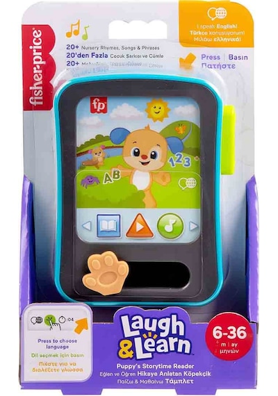 Fisher Price Sesli Ve Işıklı Eğlen Ve Öğren Hikaye Anlatan Köpekç