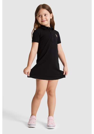 U.S. Polo Assn. U.s. Polo Assn. Kız Çocuk Siyah Elbise Örme 50325597-vr046