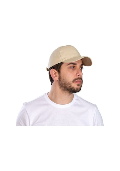 Eleven Markets Düzrenk Gri Gabardin Spor Şapka Spor Cap Bej