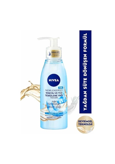 Nivea Yüz Temizleme Yağı Normal Cilt 150 ML
