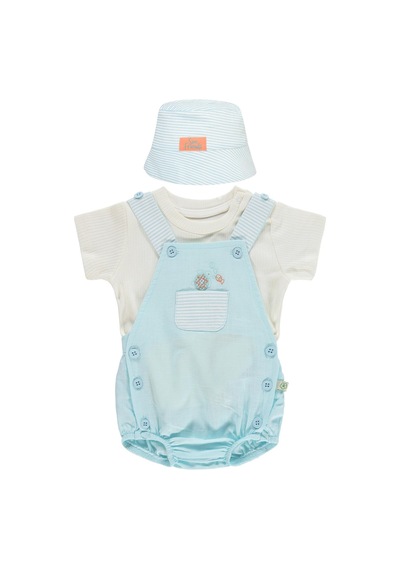 Biorganik Biorganic Sea Frıends 3lü 3-9 Ay Takım Slopet - Ekru
