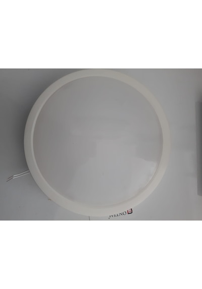 SIVAÜSTÜ PANEL LED 6500K PLASTİK  GÖVDE+KAPAK DİFÜZÖR Beyaz