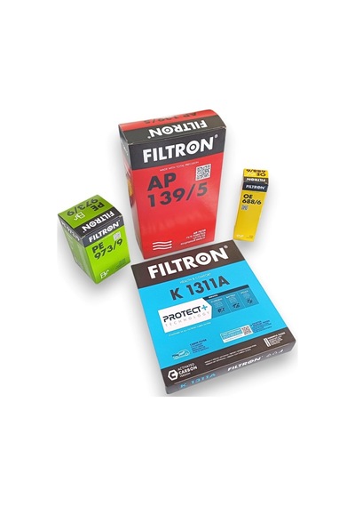 Vw Caddy 2021-2025 2.0 Dizel Filtron Dörtlü Filtre Takımı Seti