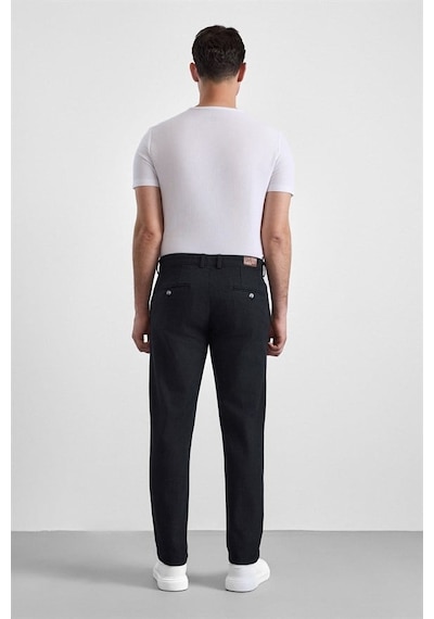 Süvari Siyah Slim Casual Pantolon Pn2020500745-s09 Süvari Siyah Slim Casual Pantolon Pn2020500745-s09