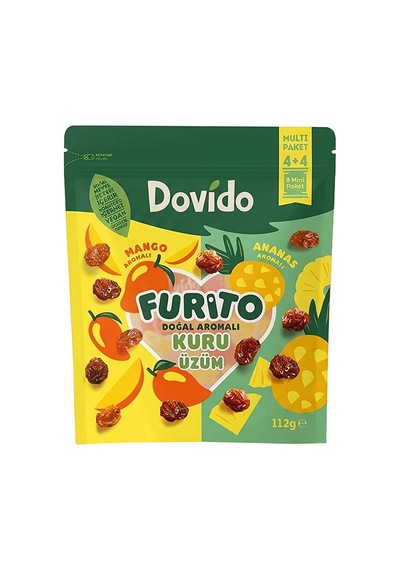 Multi Furito Mango&ananas Aromalı Üzüm 112 G 3 Adet Diğer