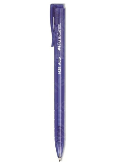 Faber Castell 1425 Auto Tükenmez Kalem Mavi