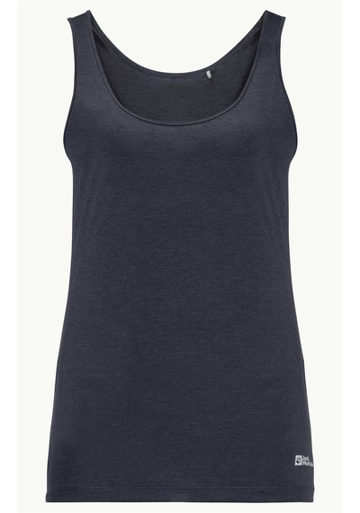 Jack Wolfskin Pack & Go Tank W Kadın Atlet - 1010 Lacivert