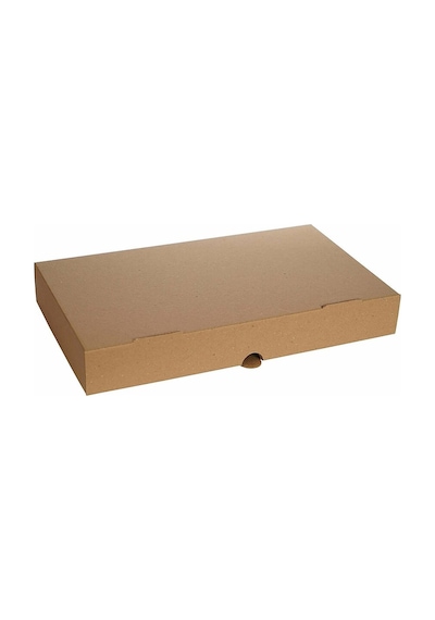 Baskısız Pide Kutusu 100'lü 16 x 22 x 4 CM