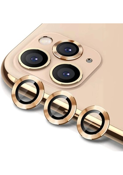 Ally iPhone Uyumlu 11 Pro-11 Pro Max Kamera Lens Koruyucu Aluminium 3 Adet- 5775 Gümüş