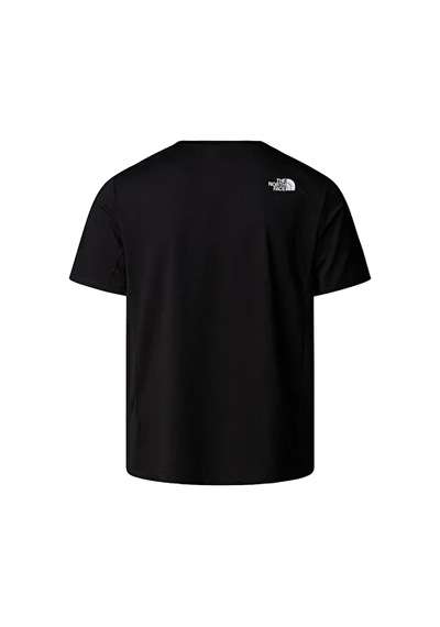 The North Face M Mountain Athletics Tape Ss Erkek T-shirt Black