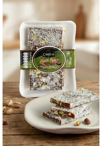 Glutensiz Antep Fıstıklı Yaprak Cezerye 350 Gram
