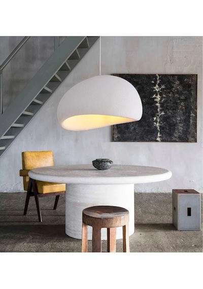 Titan Tekli Modern Iskandinav Model Beton Avize Sarkıt Avize X
