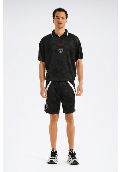 Reebok Street Sport Ftbl Shorts Siyah Erkek Şort 000000000102352844 Siyah-beyaz