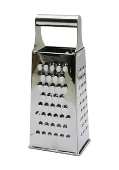 Metal Rende, Paslanmaz Çelik, Çok Amaçlı Ve Dayanıklı Tasarım, Sebze, Peynir Ve Meyve Rendesi, Ergonomik Saplı, Kolay Temizlenebilir, Mutfak İçin Pratik Ve Şık