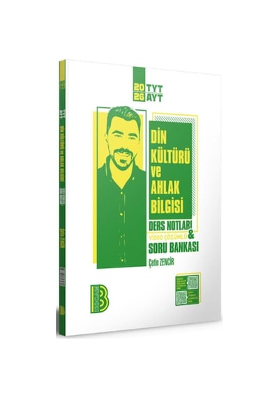 Benim Hocam Yayınları 2026 Tyt Ayt Din Kültürü Ve Ahlak Bilgisi Ders Notları Ve Tamamı Video Çözümlü Soru Bankası