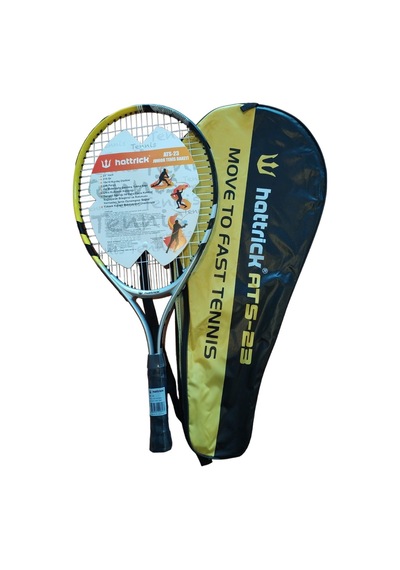 HATTRICK ATS23 JUNIOR TENİS RAKETİ 23 INCH 215GR SARI SİYAH